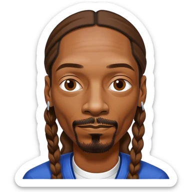 Snoop Doggy Dogg come on nephew sticker