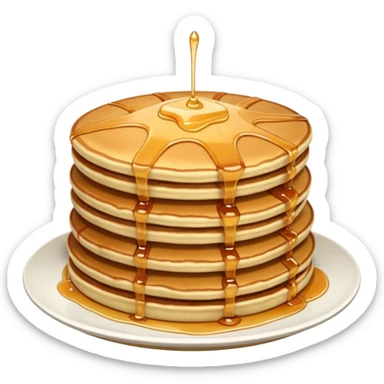 pancake day sticker