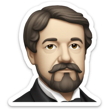 Claude Debussy sticker