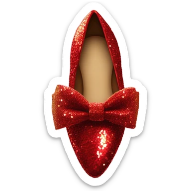 Ruby red slipper sticker