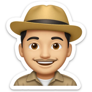 A cholo emoji sticker