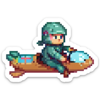 glide from zelda sticker