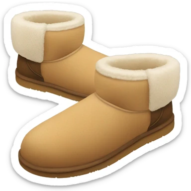 UGG slippers  sticker