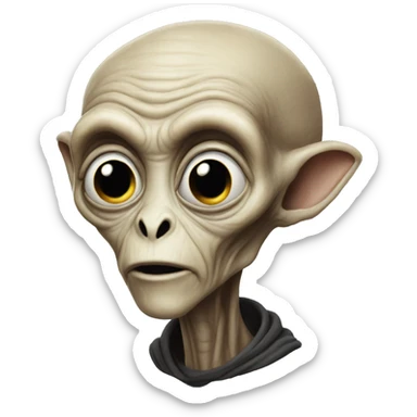 ET the alien sticker