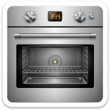 Oven sticker