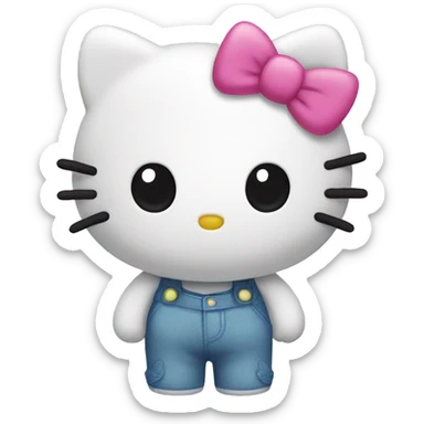 Hello kitty sticker