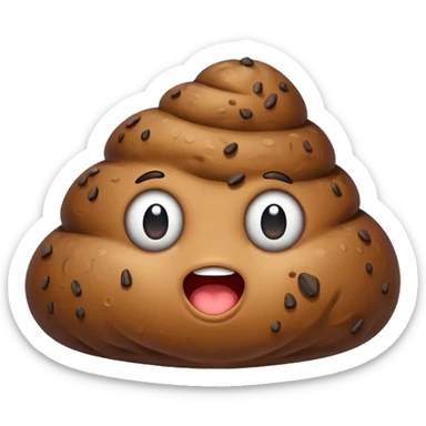 de un pedaso de caca de kinkon que se nombre lucy sticker