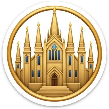 Mormonism logo sticker