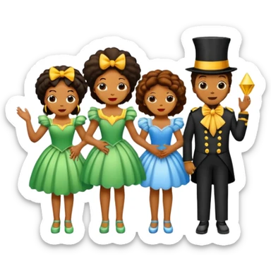 The Wiz musical  sticker
