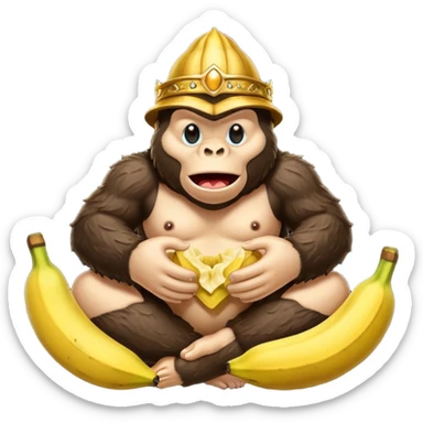 de un pedaso de caca de king kong y ponle de nombre lucy sticker