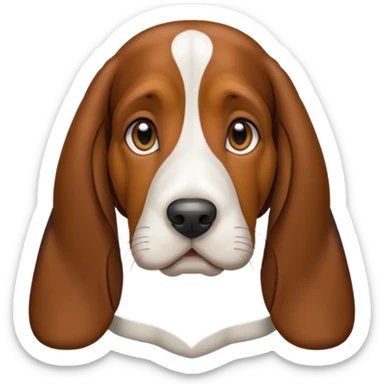 Basset Hound  sticker