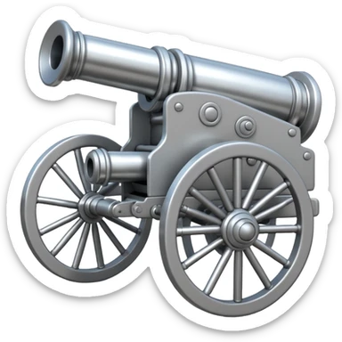 Arsenal fc cannon sticker