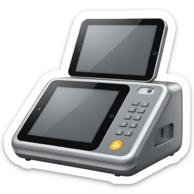 ultrasound machine system - large new more front view large ones- with whole box showing sticker