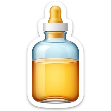 skincare bottle sticker