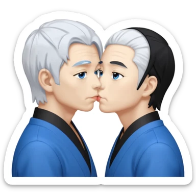 satoru gojo making out kissing with suguru geto sticker
