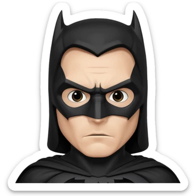 christian bale batman sticker