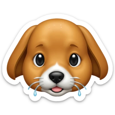 Dog's nose sticker