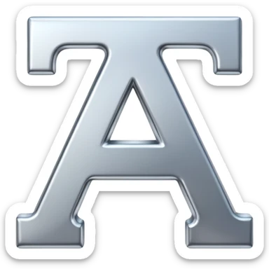 ai letter emoji sticker