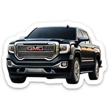 Car gmc Denali 2024 sticker