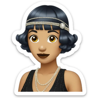 flapper sticker