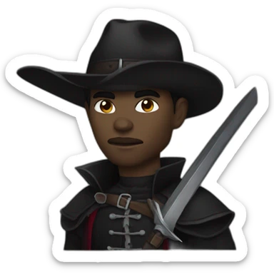 Vampire Hunter sticker