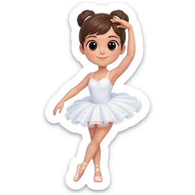 Ballet dancer (person) (full body) sticker