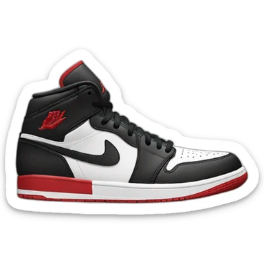 Jordan one sticker