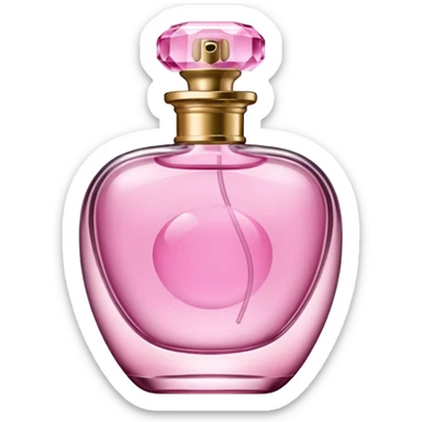 Perfume pink sticker