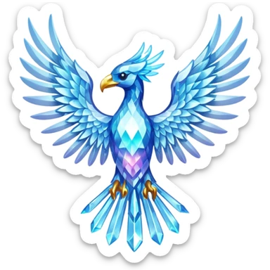 Ice Phoenix sticker