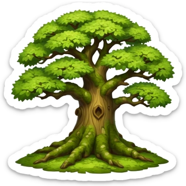 ancient oak grove sticker
