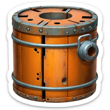 military mine sticker