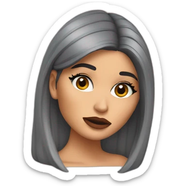 Kylie Jenner wondering sticker