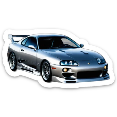 Fast and furious Supra mk4 sticker
