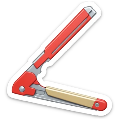 Stationary Box Cutter sticker