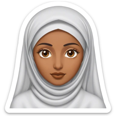 une marocaine voilée  sticker
