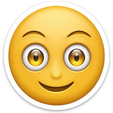 smiling eye twitch emoji sticker