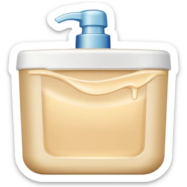 shampoo beige sticker