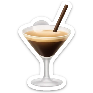 Espresso martini sticker