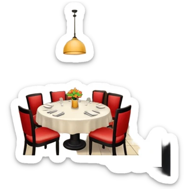 restaurant  sticker