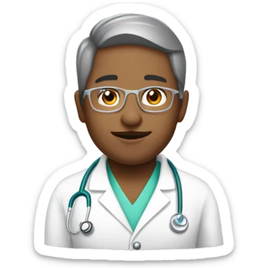 relacion medico paciente sticker