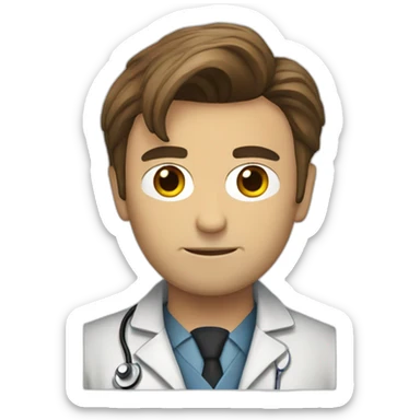 doctor who david tenant sticker