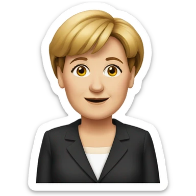 Angela merkel sticker