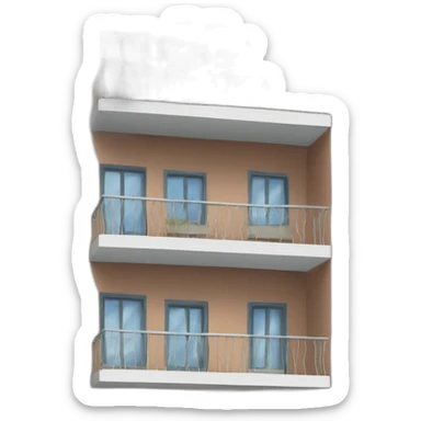 psicóloga de balcón sticker