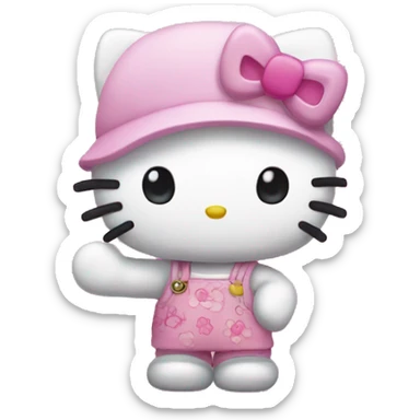 hello kitty sticker