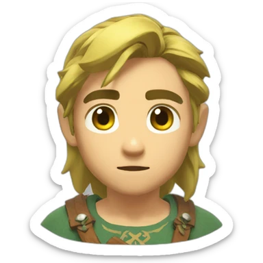 link breath of the wild sticker