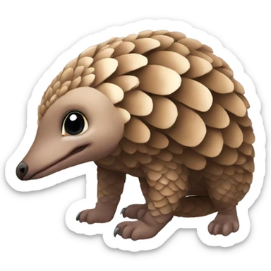 pangolin bebe sticker