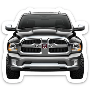 Newest model ram truck sticker