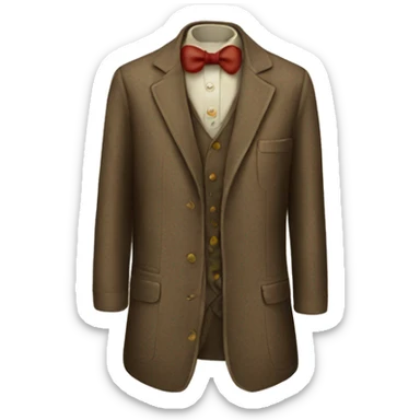 vintage clothe sticker