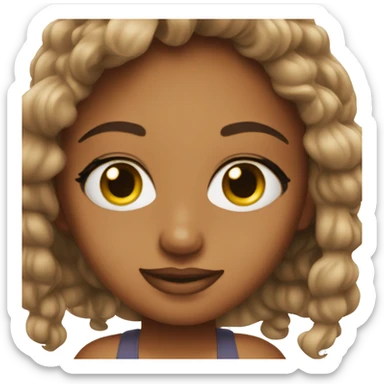 That girl skin care sticker