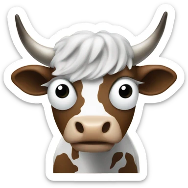 longhorn in a classroom sticker